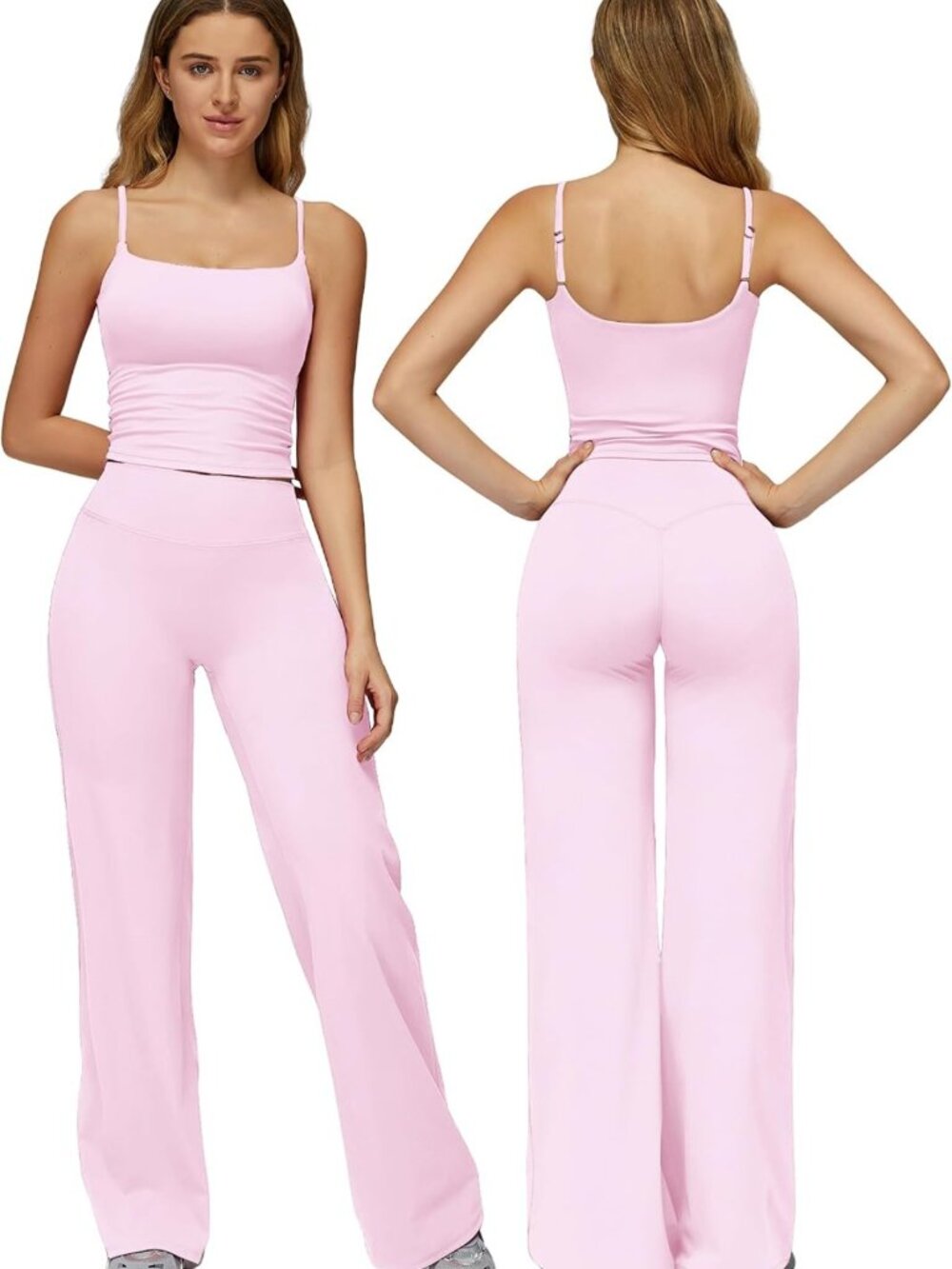 Stylish 2-Piece Workout Set for Women | Matching Yoga & Pilates Outfits